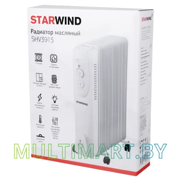 Обогреватель масляный StarWind SHV3915 картинка 11